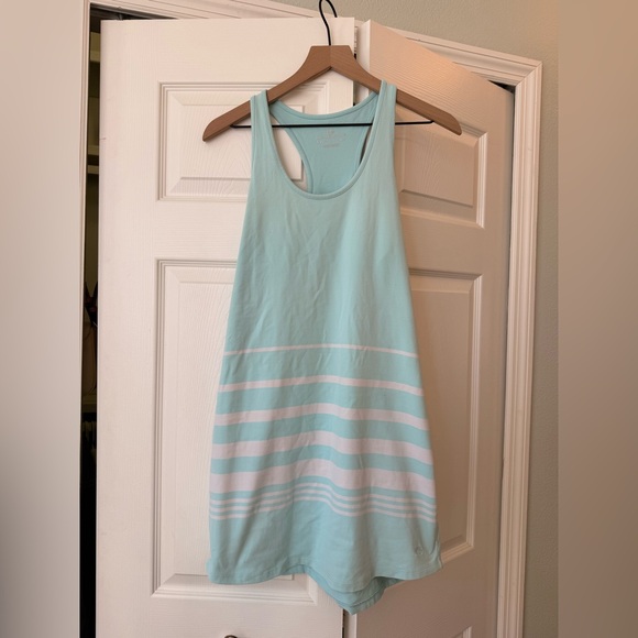 Southern Tide Dresses & Skirts - Southern tide light blue and white striped dress